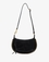 bolso de hombro de piel oskan moon negro